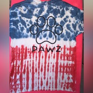 Tie‎ Dyed PAWZ TShirt